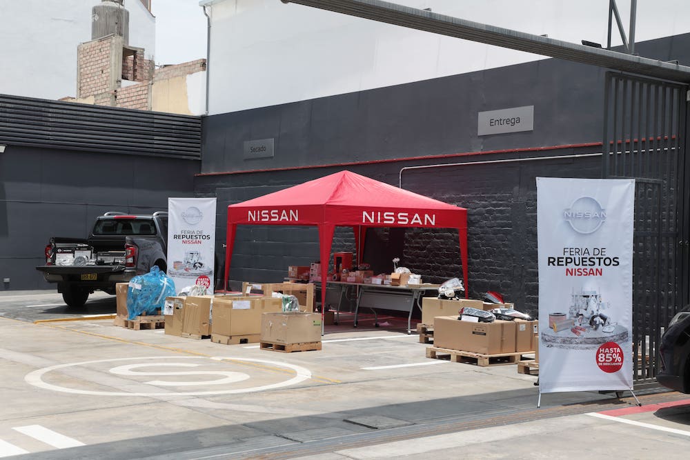 Descuentos especiales en feria de repuestos de Nissan