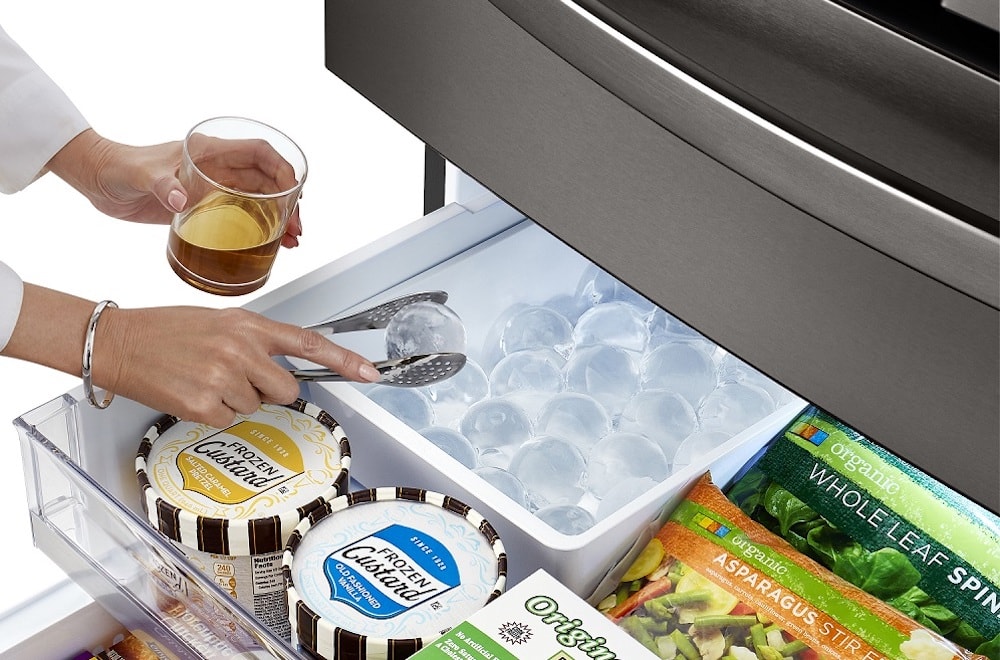 Las refrigeradoras LG que fabrican hielos para toda ocasión