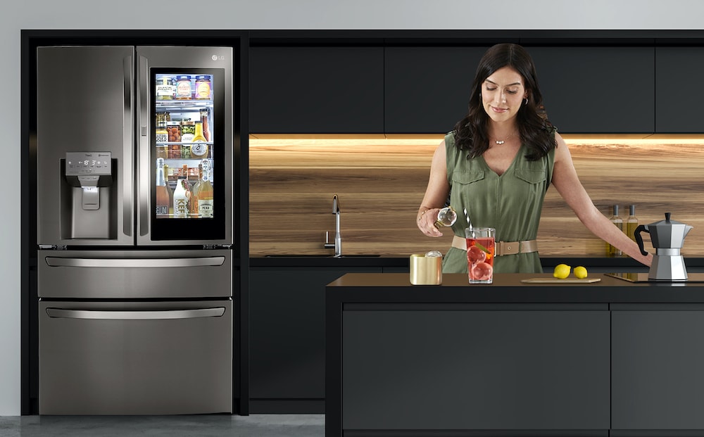 Las refrigeradoras LG que fabrican hielos para toda ocasión