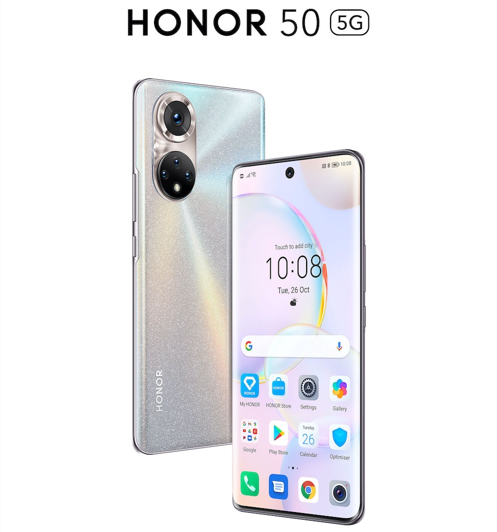 Honor Perú lanzó el Honor 50, un smartphone experto en videos