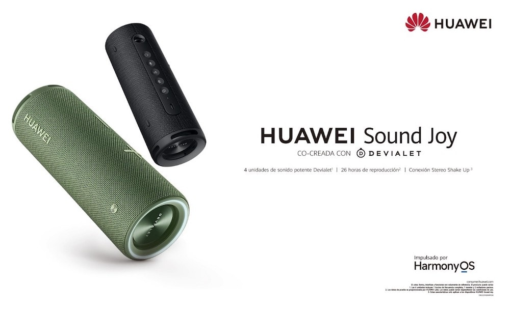Huawei Sound Joy: Excepcional experiencia de audio portátil e inteligente