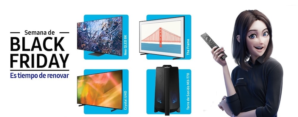 El Black Friday llega a la tienda online de Samsung Perú
