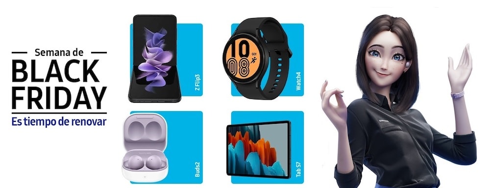 El Black Friday llega a la tienda online de Samsung Perú
