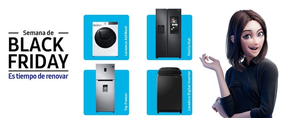 El Black Friday llega a la tienda online de Samsung Perú