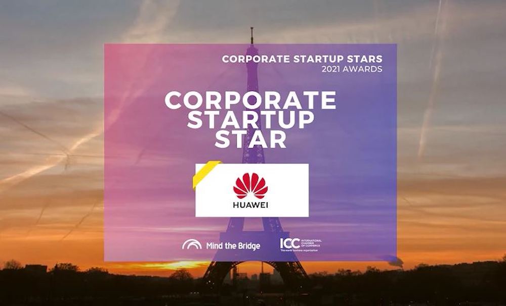 Huawei en el Top25 Global Corporate Startup Stars