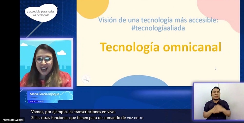 Esfuerzos de Microsoft Perú sobre la accesibilidad