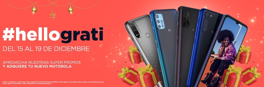 Motorola presenta #HelloGrati
