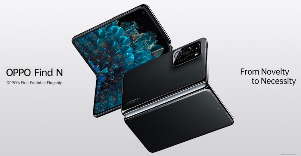 Smartphone plegable OPPO Find N en INNO DAY 2021