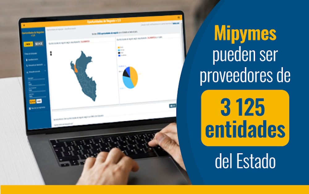 OSCE: Mipymes pueden venderle a entidades p&uacute;blicas