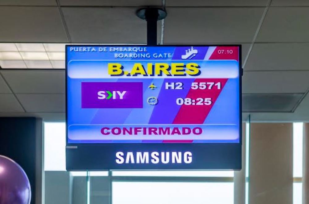 Aerolínea SKY inaugura vuelos entre Lima y Buenos Aires