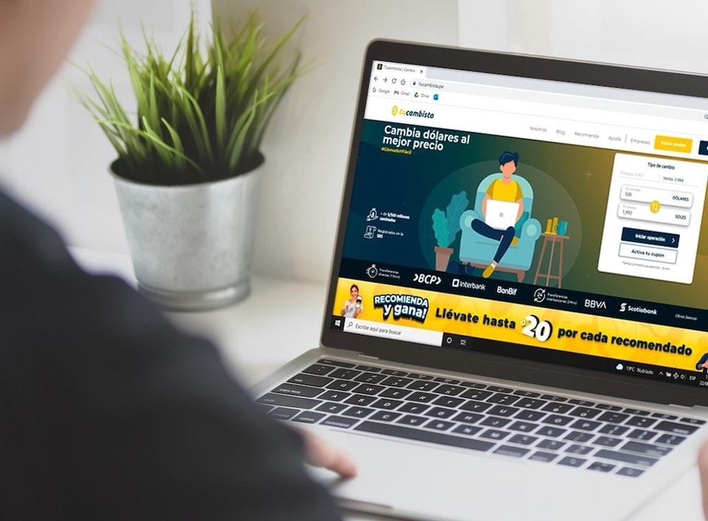 Cinco pasos para cambiar dólares online de forma segura