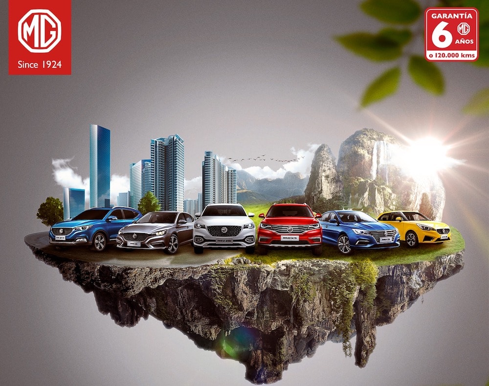 Los veh&iacute;culos de MG Motors son ideales para viajar este verano