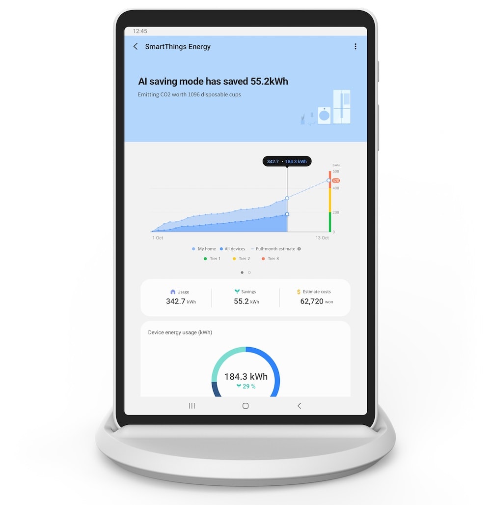 Samsung Home Hub ayuda a administrar las tareas del hogar