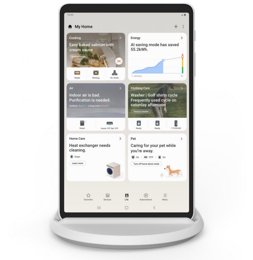 Samsung Home Hub ayuda a administrar las tareas del hogar