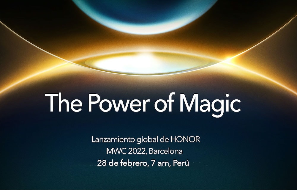 HONOR anunci&oacute; fecha de lanzamiento de nuevos productos en MWC 2022