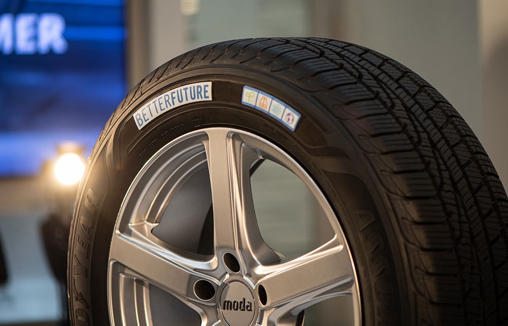 Goodyear desarrolla neumático demo con 70% de materiales sostenibles