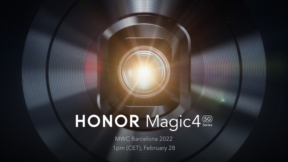 La Serie HONOR Magic4 se presentará en el MWC 2022