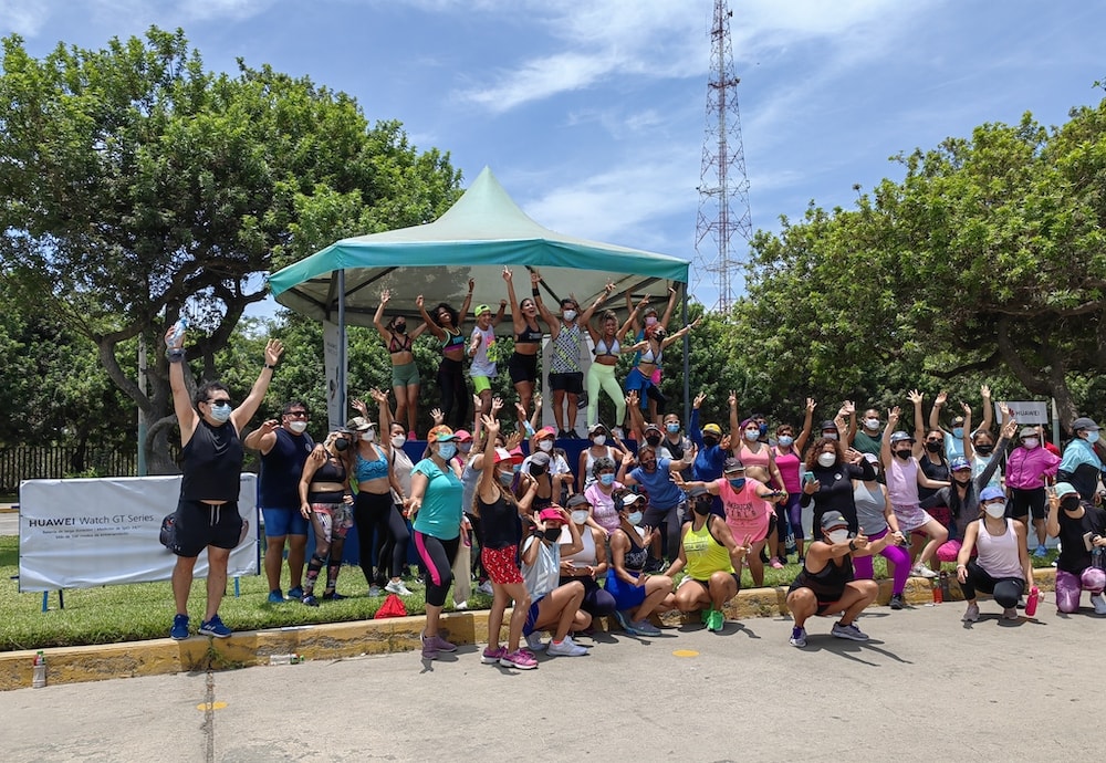 San Borja: Aprovecha los días de sol y entrena con Huawei