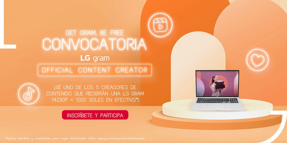 LG busca a los cinco mejores creadores de contenido