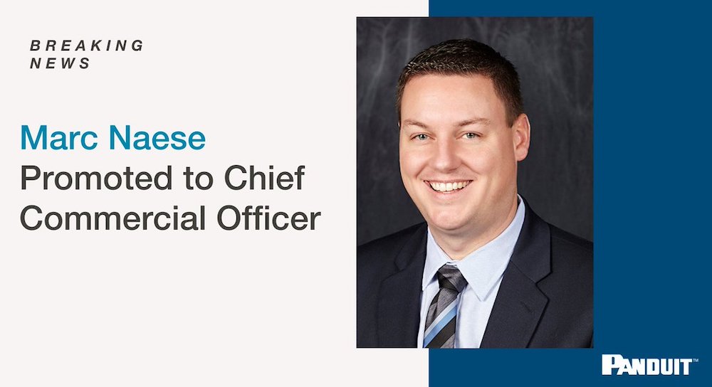 Marc Naese asciende a Chief Commercial Officer de Panduit
