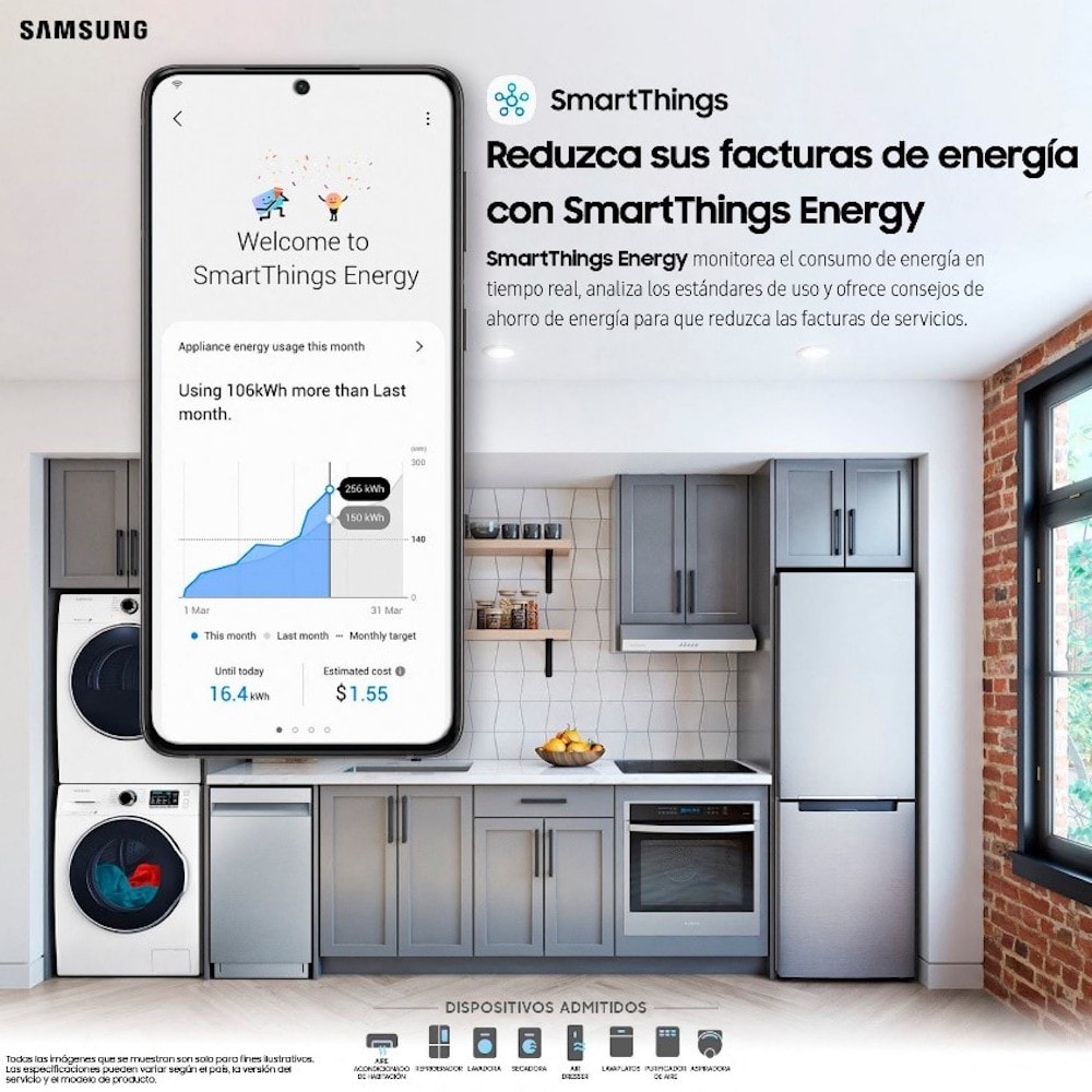 Una vida en el hogar más sostenible con SmartThings Energy