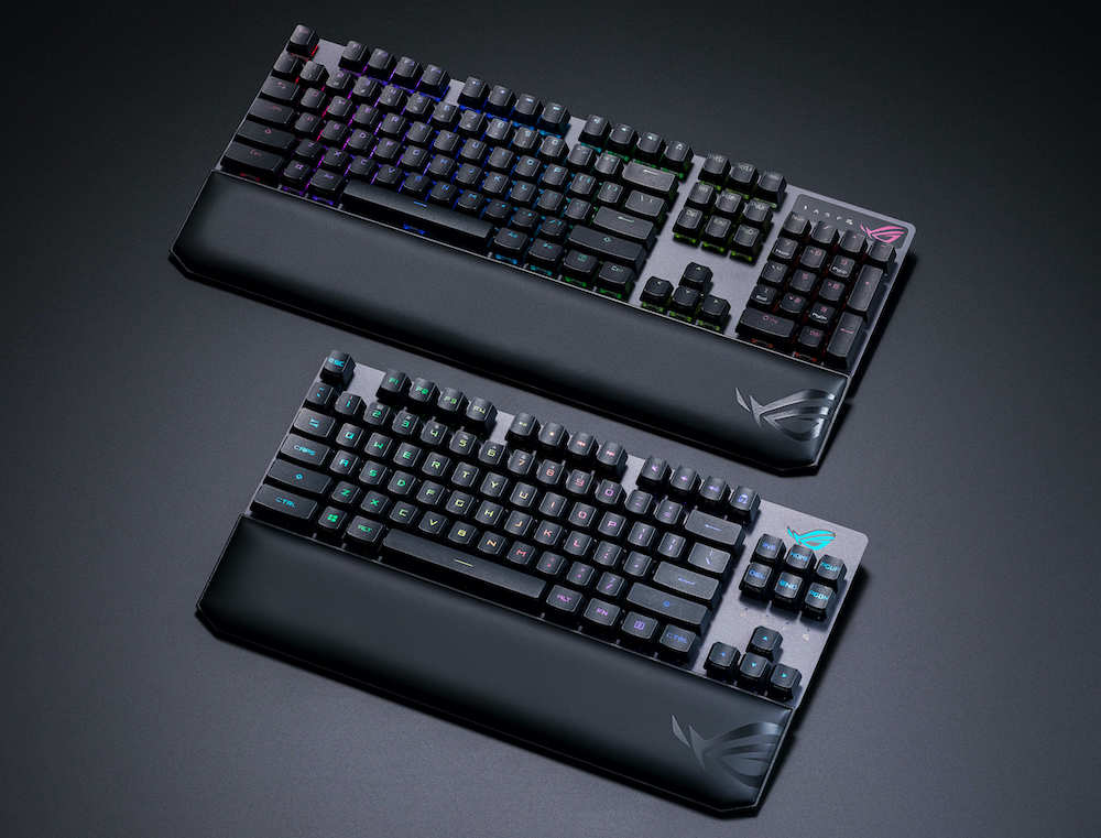 Los teclados inalámbricos Strix Scope de ASUS ROG