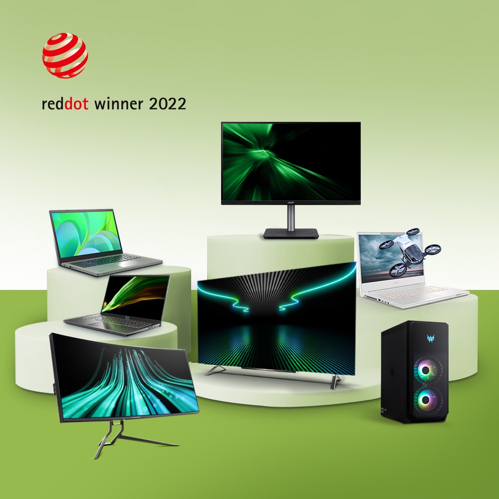 Laptop ecológica de Acer gana los premios de diseño Red Dot