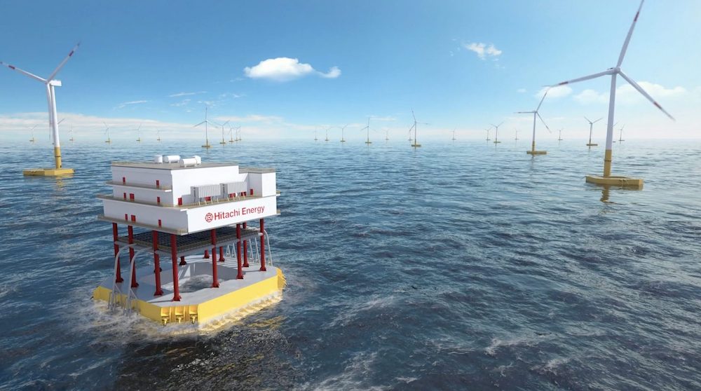 Hitachi Energy lanza nueva línea de transformadores para eólica marina
