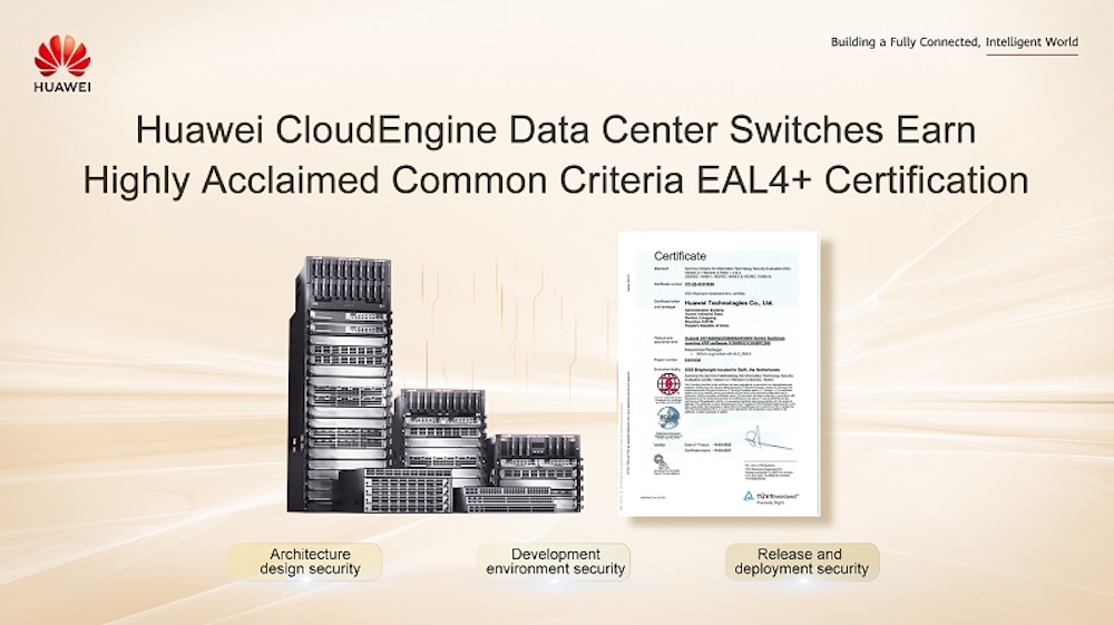 Conmutadores de Huawei obtienen la mejor certificaci&oacute;n de calidad&nbsp;