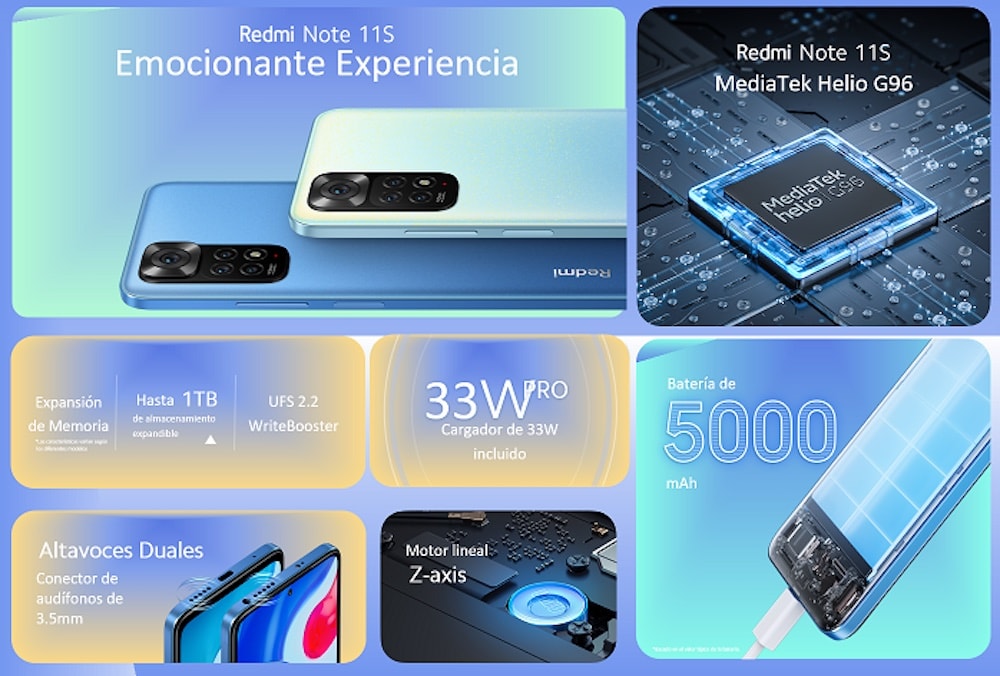 La nueva Serie Redmi Note 11 llegó a Perú