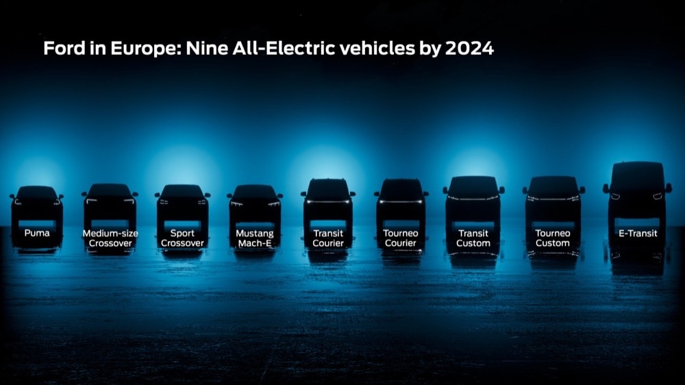 Ford: Todos sus vehículos serán eléctricos a partir de 2035