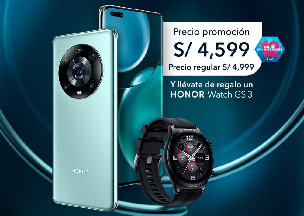 Precio y características del Honor Magic4 Pro en Perú