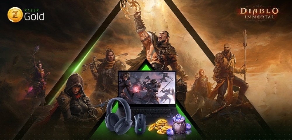 Diablo Immortal disponible en Razer Gold