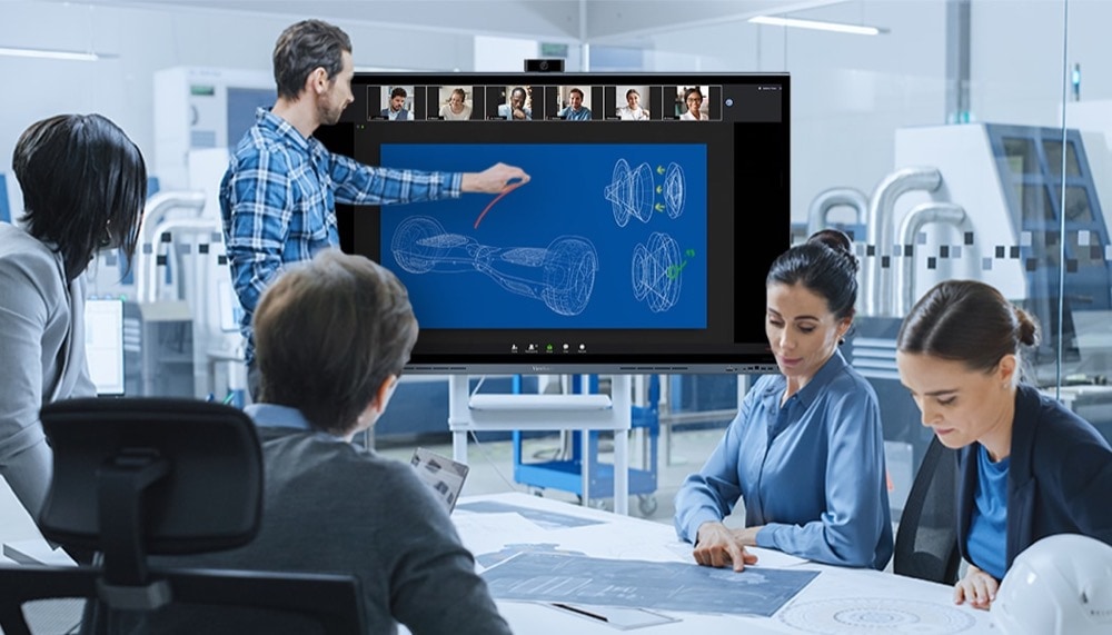 ViewSonic: Soluciones de colaboración para entornos híbridos