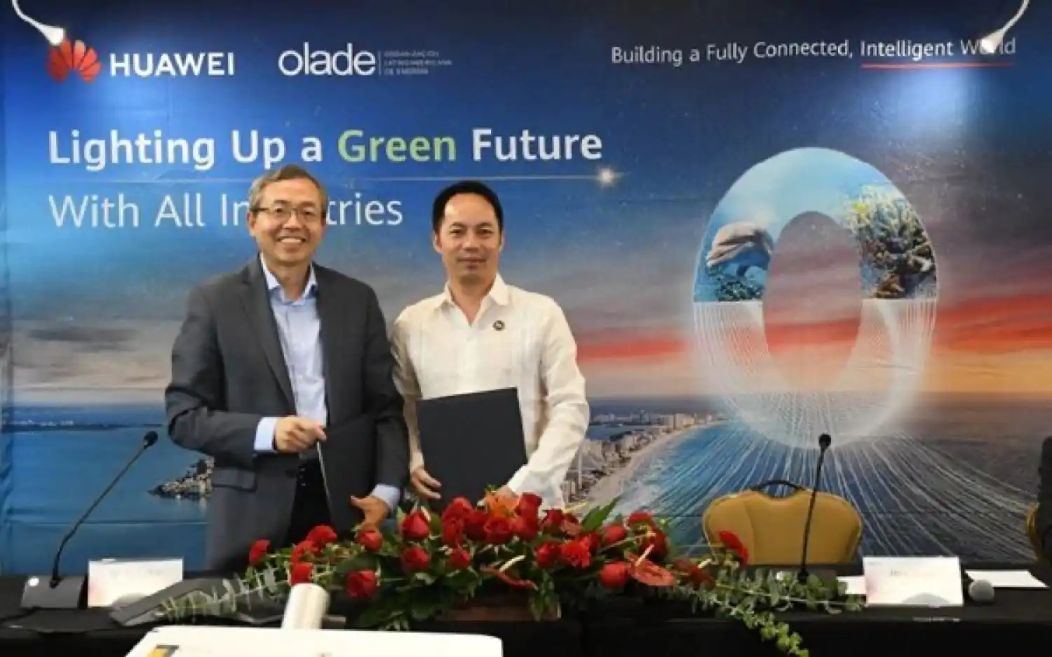 OLADE y Huawei apuestan por un futuro verde