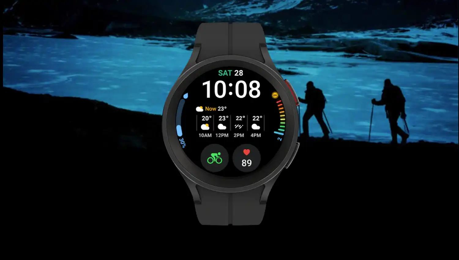 Los Galaxy Watch5 y 5 Pro monitorean tu salud