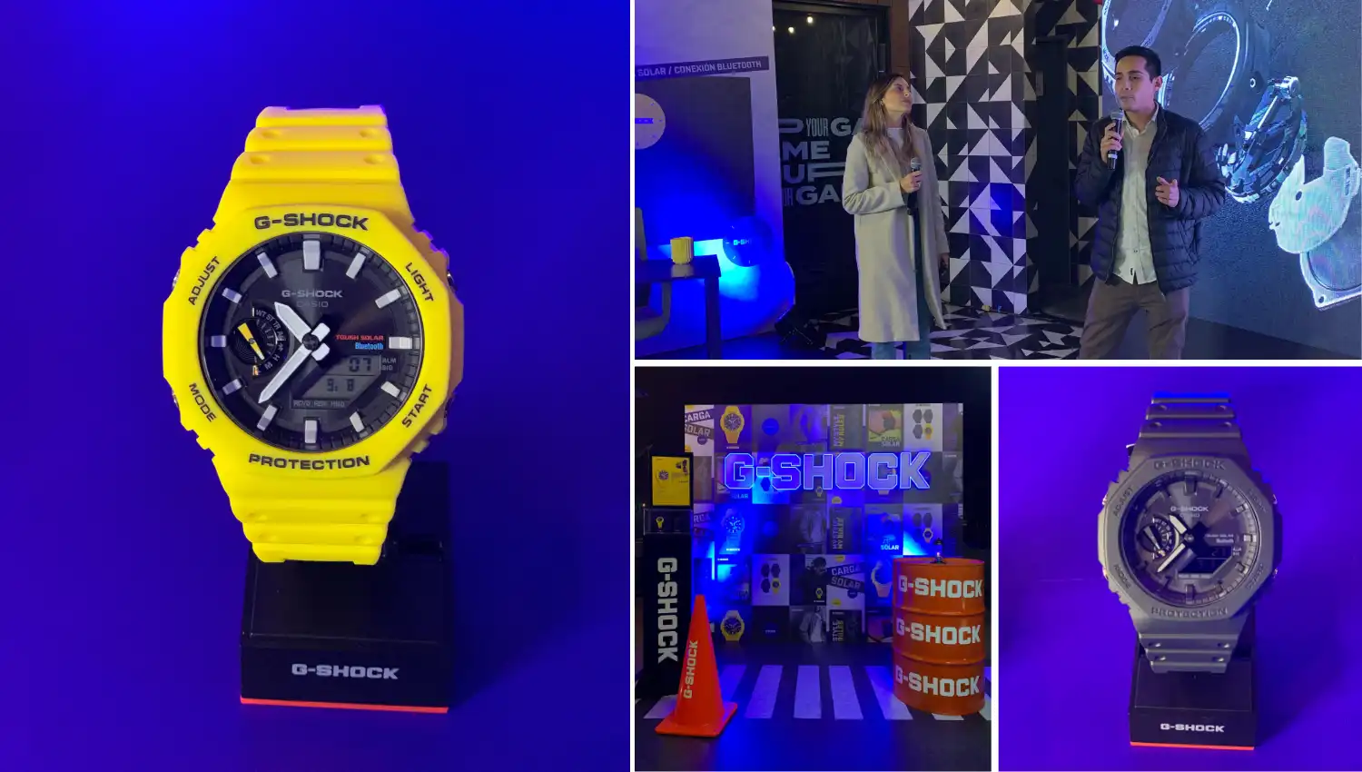 Casio lanzó nuevos relojes G-SHOCK con carga solar