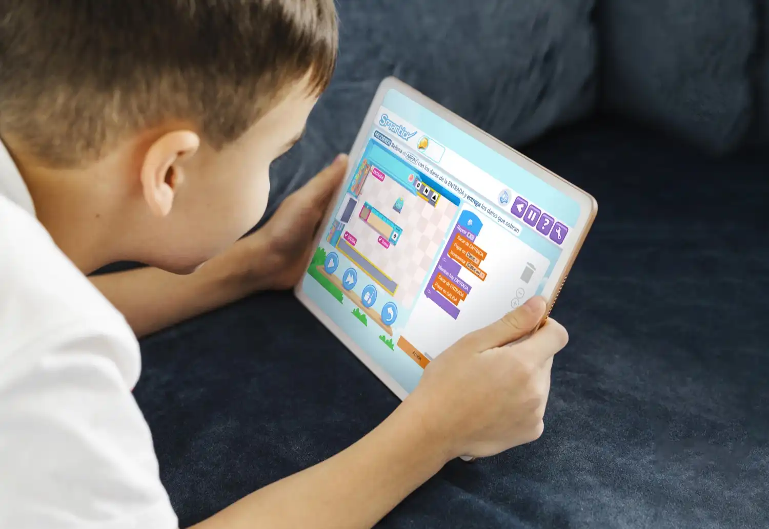 Los niños pueden aprender matemáticas por Internet