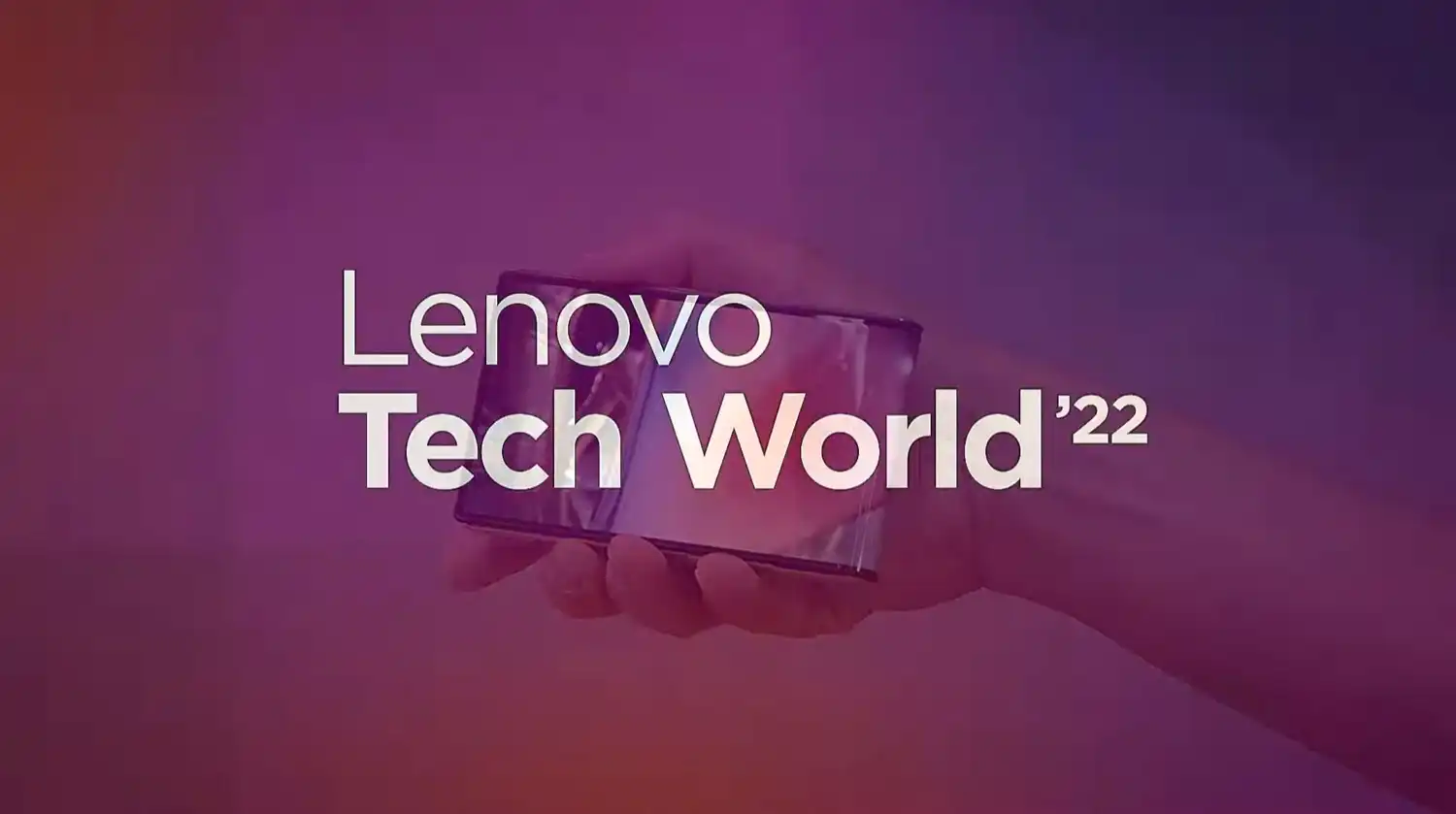 Smartphone rollable de Motorola en Lenovo Tech World 22