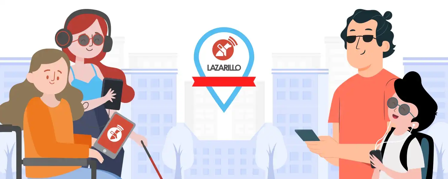 Personas con discapacidad visual accederán a la app Lazarillo