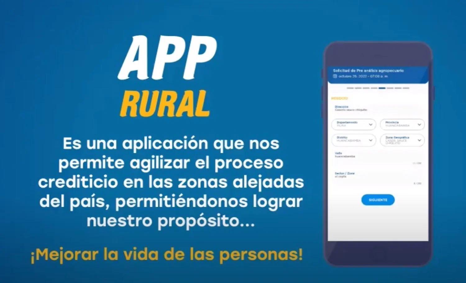 App Rural promueve la inclusión financiera