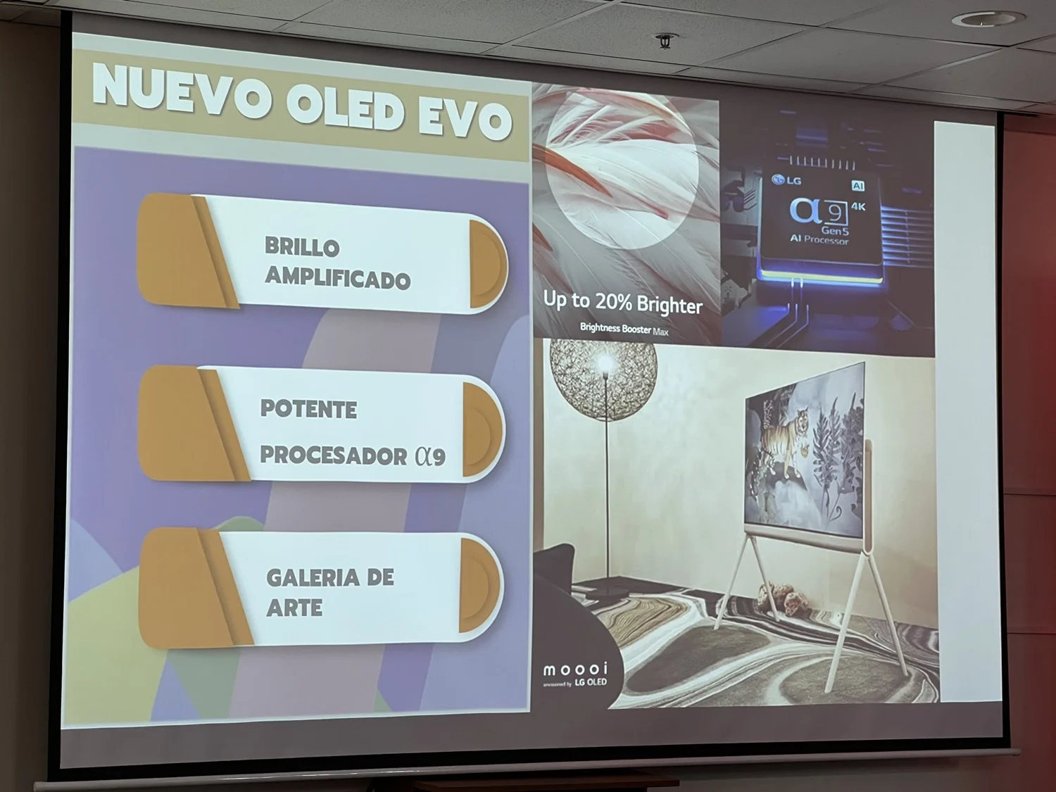 LG Perú presentó modelos de TV OLED nunca antes vistos