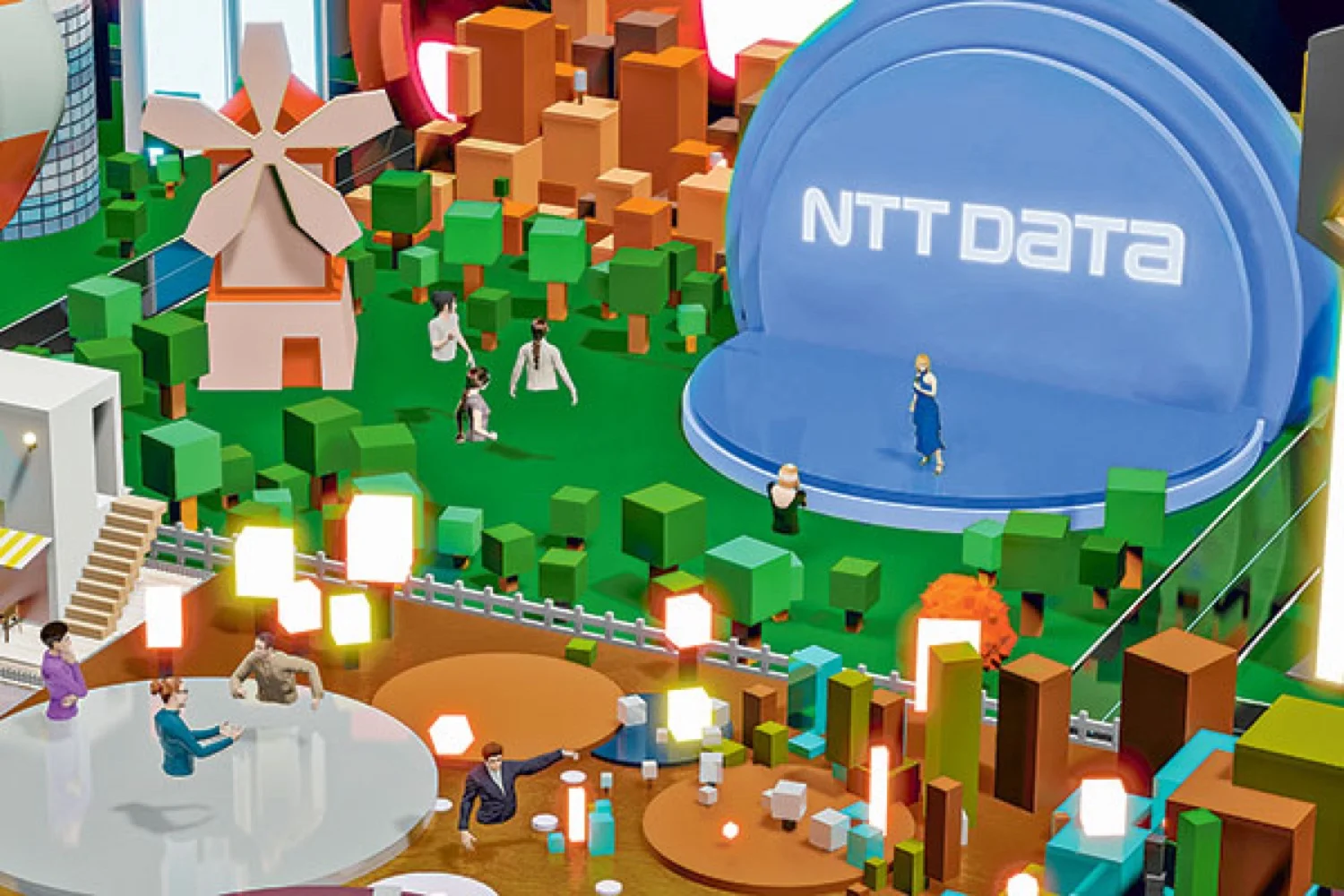 NTT DATA Perú recluta y capacita colaboradores en el metaverso