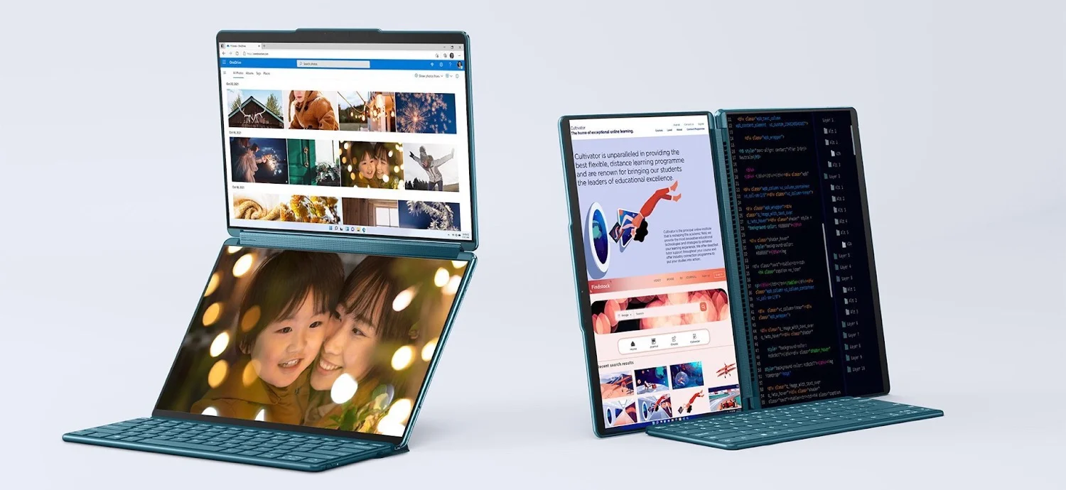 Lenovo innova con la nueva Yoga Book 9i de doble pantalla