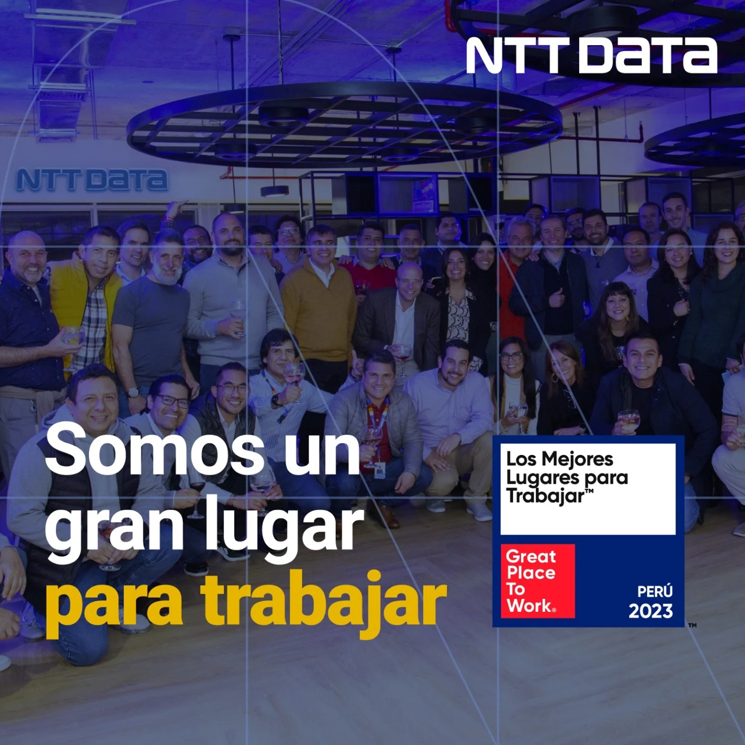 Great Place to Work-Certified reconoció a NTT DATA Perú