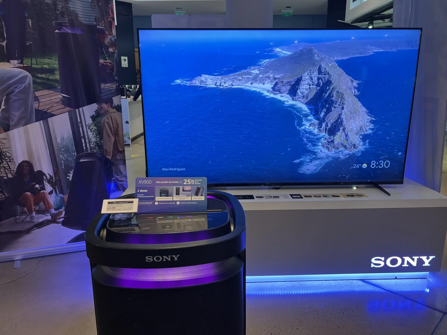 Nuevos parlantes inalámbricos Sony SRS-XV900 disponibles en Perú