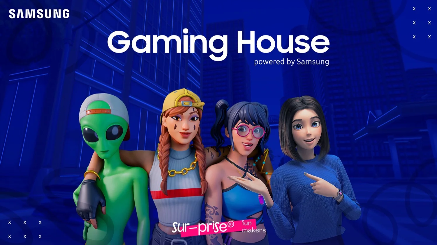Samsung lanza nuevo Gaming House en Fortnite