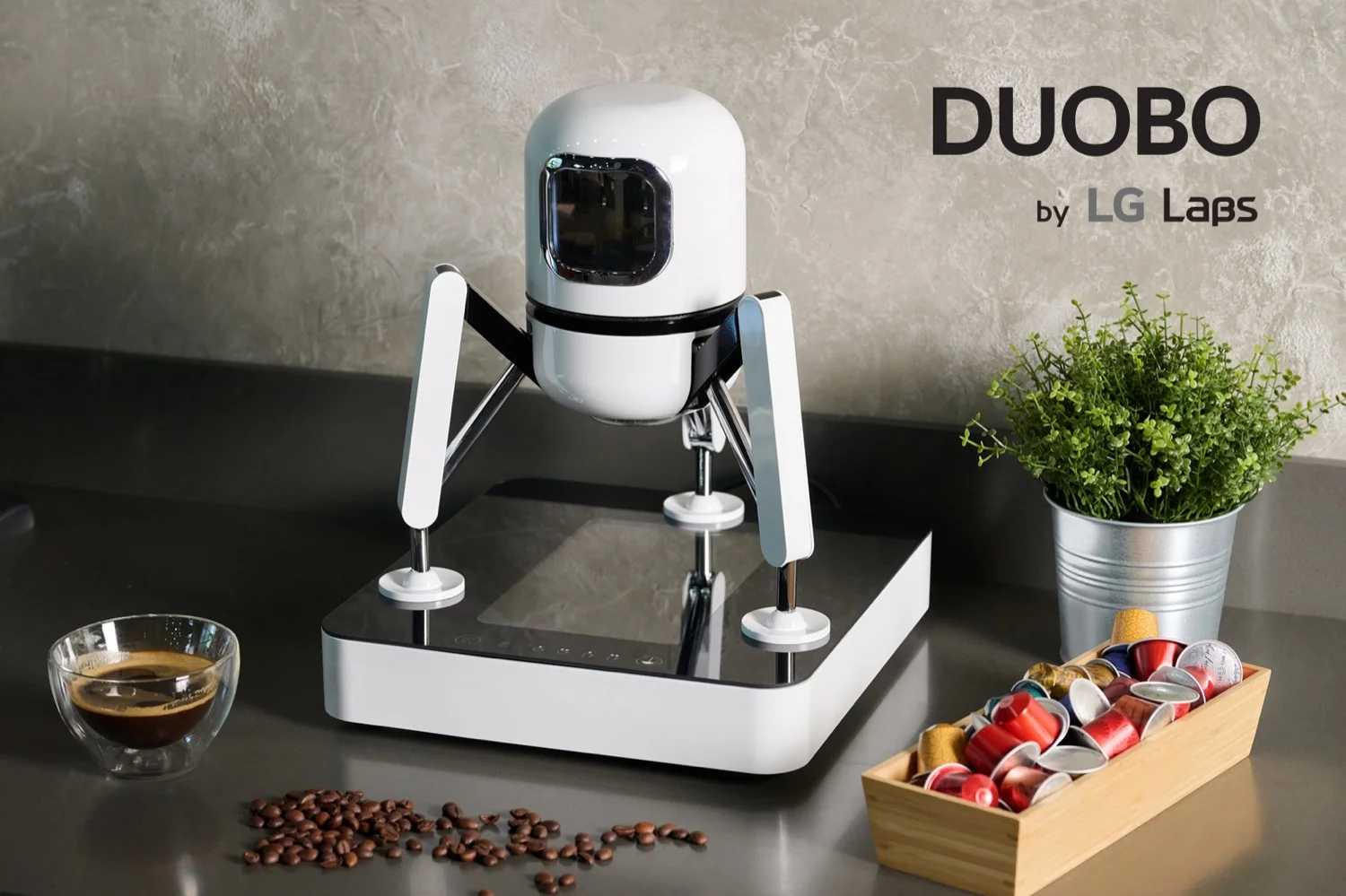 LG presenta su nueva cafetera DUOBO