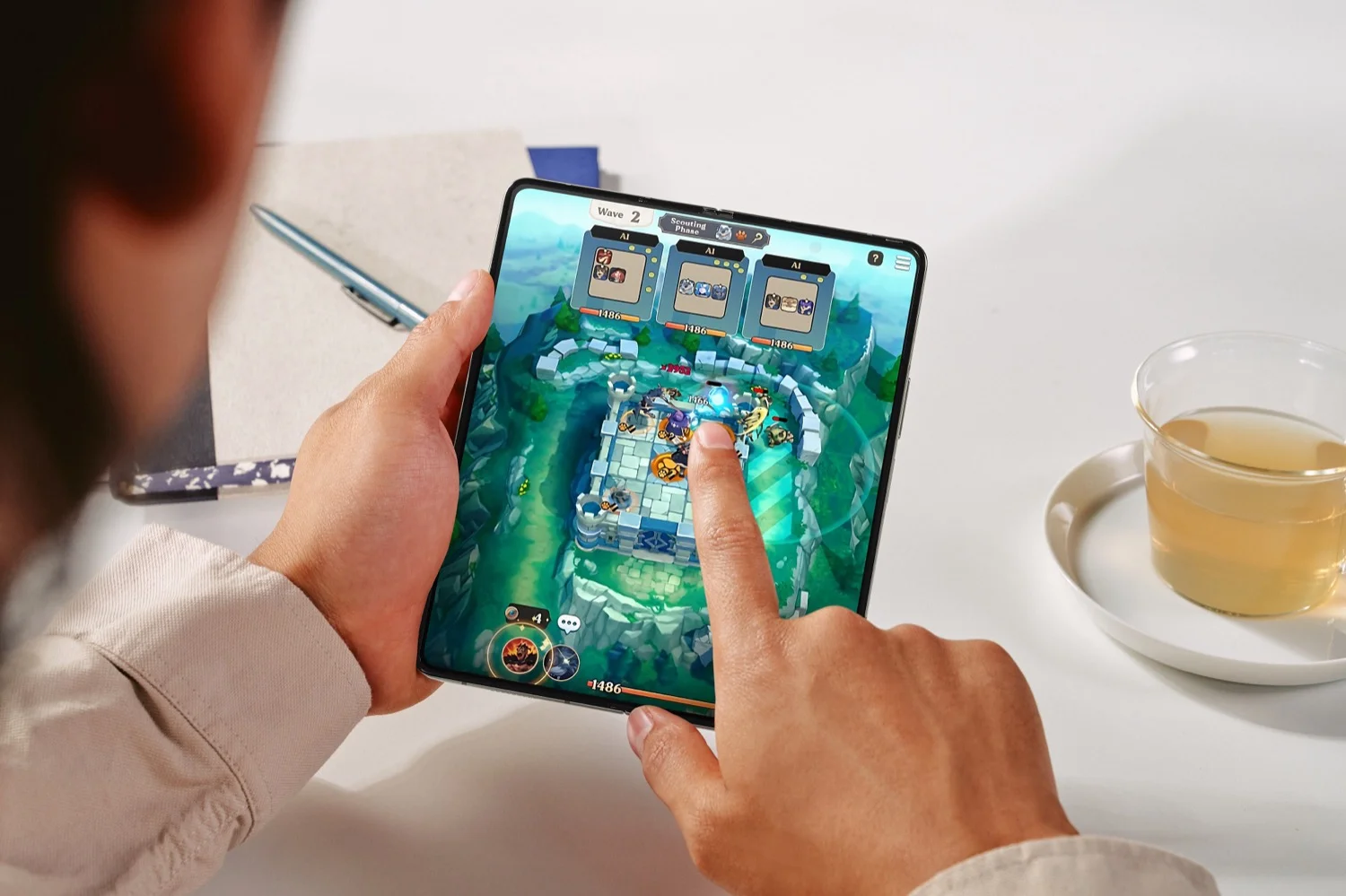 El Galaxy Z Fold5 es el partner ideal para gamers