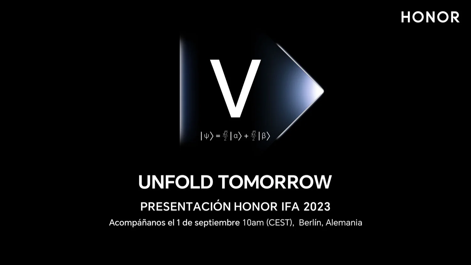 Unfold Tomorrow: HONOR abrirá IFA 2023
